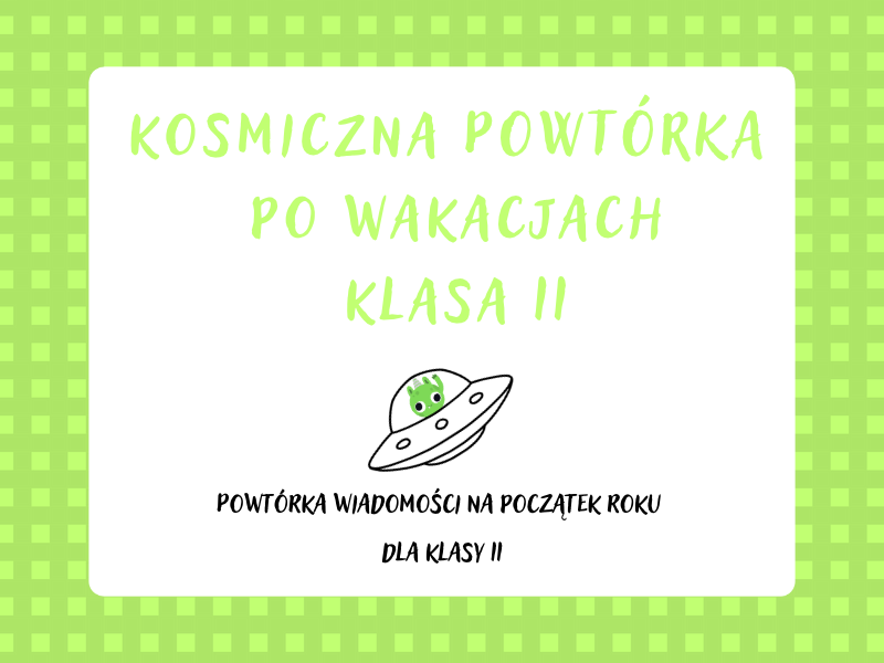 kosmiczna powtórka II