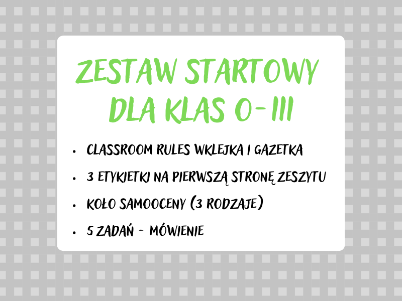 zestaw startowy